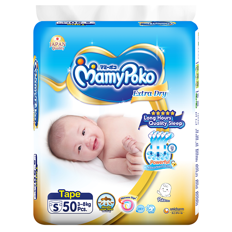 MamyPoko Extra Dry Skin - S