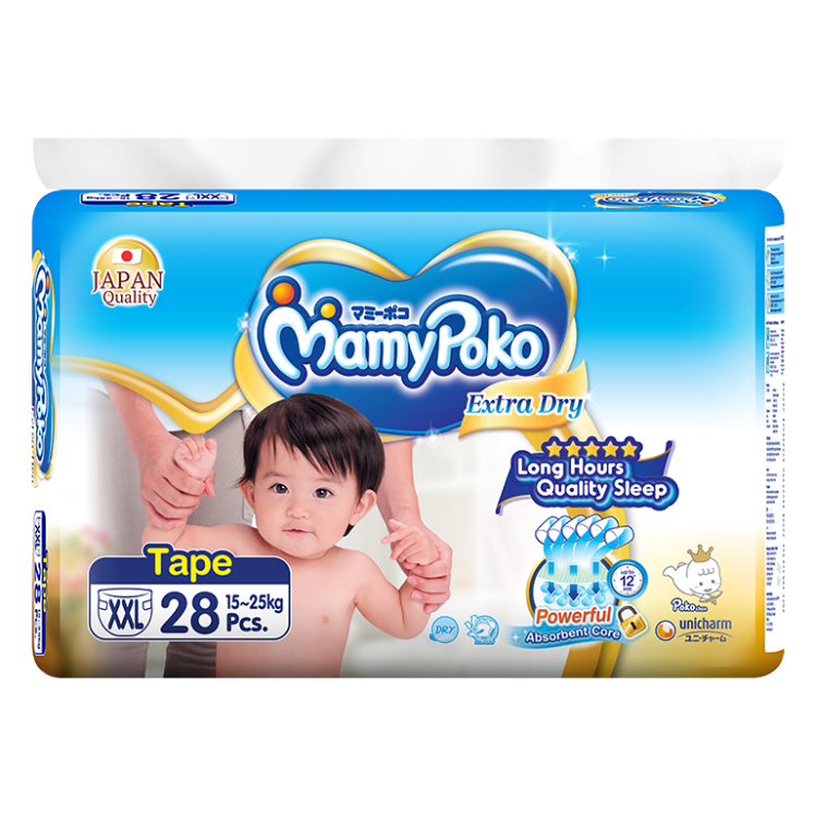 MamyPoko Tape Extra Dry Skin / Size XXL