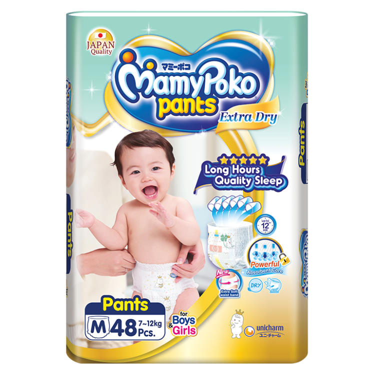 MamyPoko Pants Extra Dry Skin / Size M / Boy 