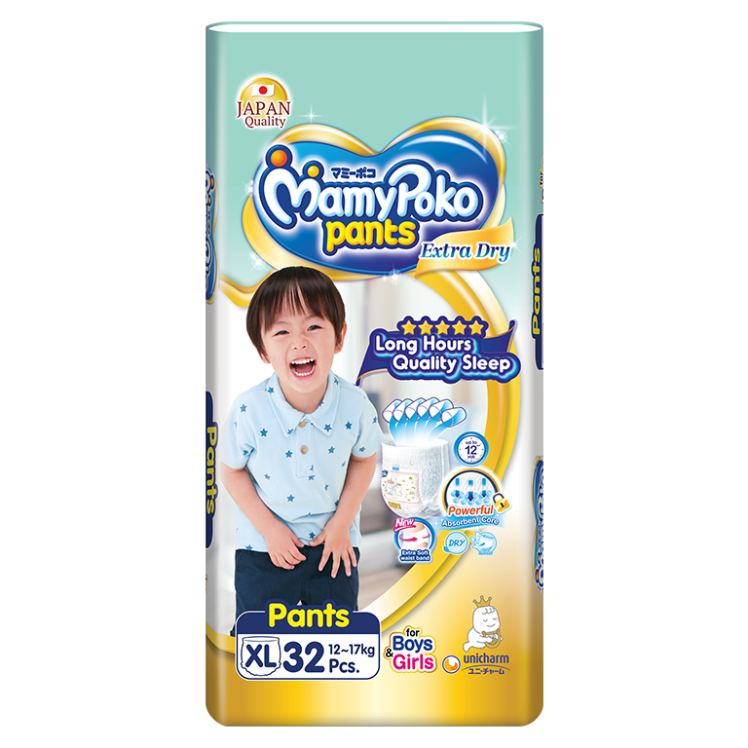 MamyPoko Pants Extra Dry Skin / Size XL / Boy